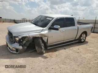 2015 Ram 1500 Lone Star z VIN 1C6RR6LT2FS583620, wystawiony jako Copart lot #54078425 z przebiegiem 147 550 mil mil oraz Szkoda całkowita • Salvage title. Historia ofert i sprzedaży dostępna na DreamBid. Obrazek 1.