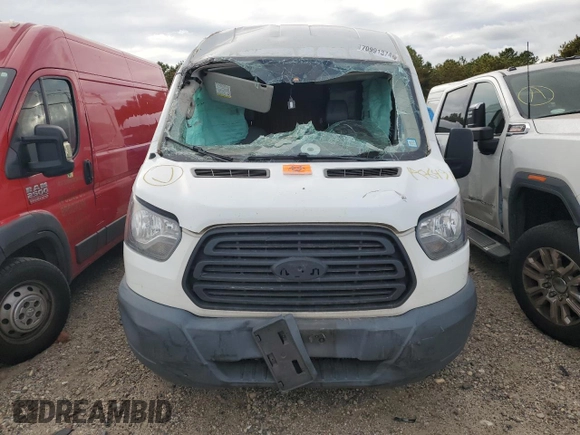2018 Ford Transit with VIN 1FTYR1CM3JKA06491, listed as a Copart auction lot 70991374 with 192,027 mi miles and Salvage Title. Bid and sale history available at DreamBid. Image 5.