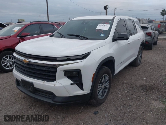 2024 Chevrolet Traverse FWD LS with VIN 1GNEREKS9RJ235213, listed as a IAAI auction lot 41967916 with 13,668 mi miles and . Bid and sale history available at DreamBid. Image 17.