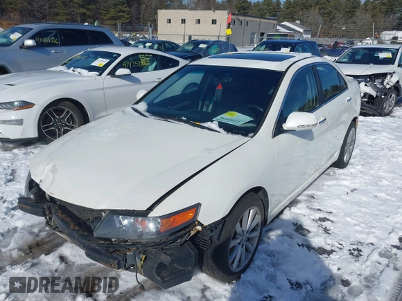 2007 Acura TSX Navi with VIN JH4CL96927C019316, listed as a IAAI auction lot 41480458 with 205,646 mi miles and . Bid and sale history available at DreamBid. Image 2.