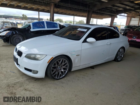 2009 BMW 3 Series 328i with VIN WBAWV13529P122028, listed as a Copart auction lot 50904635 with 167,829 mi miles and Salvage Title. Bid and sale history available at DreamBid. Image 1.