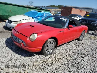 2002 Ford Thunderbird w/Hardtop Premium with VIN 1FAHP60A12Y122693, listed as a Copart auction lot 48224915 with 170,354 mi miles and Clean Title. Bid and sale history available at carsss.com. Image 1.