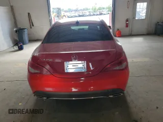 2018 Mercedes-Benz CLA with VIN WDDSJ4EB5JN588110, listed as a Copart auction lot 55221985 with 37,070 mi miles and Non Repairable. Bid and sale history available at carsss.com. Image 6.
