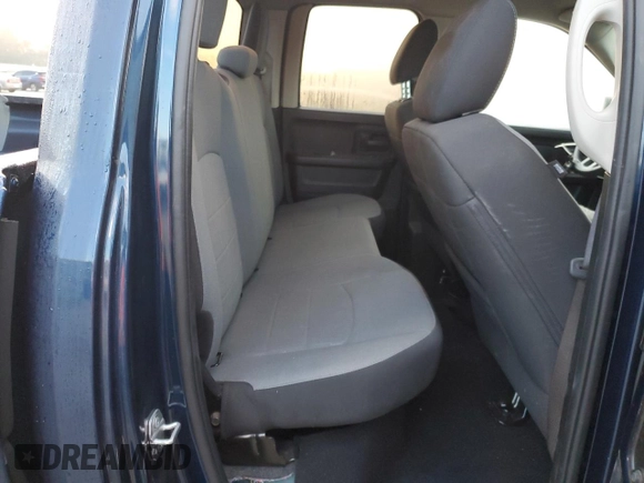 2021 Ram 1500 Tradesman with VIN 1C6RR7FG4MS523565, listed as a Copart auction lot 73633484 with 34,749 mi miles and Salvage title. Bid and sale history available at DreamBid. Image 10.