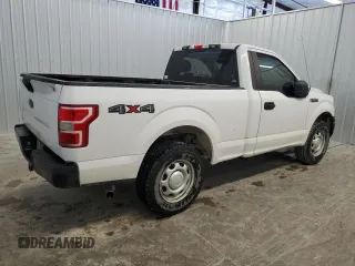 2018 Ford F-150 XL with VIN 1FTMF1EB3JKD60918, listed as a Copart auction lot 43950135 with Not Provided miles and Salvage Title. Bid and sale history available at carsss.com. Image 3.