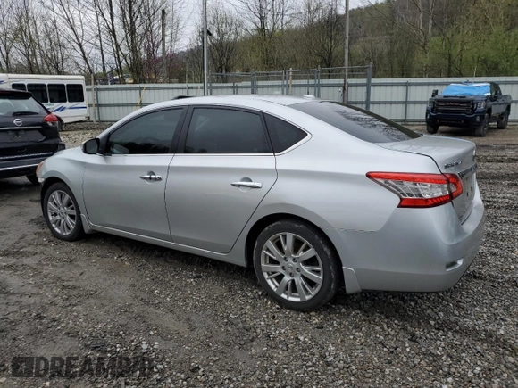 2015 Nissan Sentra SV with VIN 3N1AB7AP1FY277244, listed as a Copart auction lot 51836255 with 95,866 mi miles and Salvage Title. Bid and sale history available at carsss.com. Image 2.