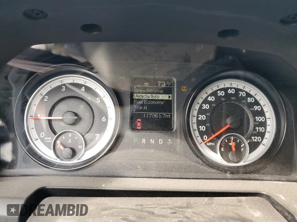 2014 Ram 2500 Tradesman with VIN 3C6TR5CT7EG189648, listed as a Copart auction lot 48756035 with 117,061 mi miles and Clean title. Bid and sale history available at DreamBid. Image 9.