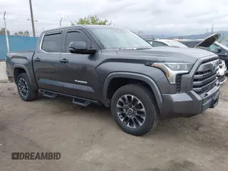 2023 Toyota Tundra Limited Hybrid with VIN 5TFJC5DB7PX021014, listed as a IAAI auction lot 42067753 with 64,991 mi miles and . Bid and sale history available at DreamBid. Image 1.