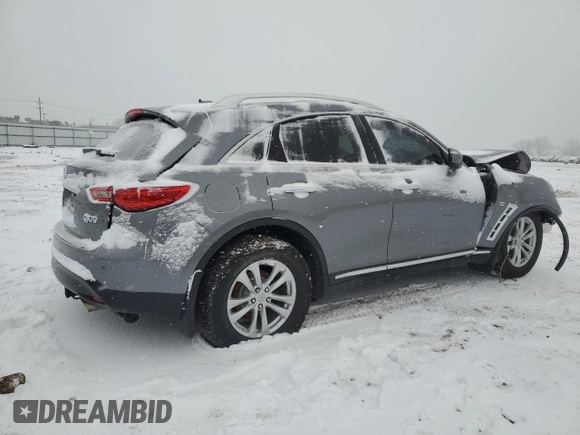 2017 Infiniti QX70 z VIN JN8CS1MW6HM410886, wystawiony jako Copart lot #54278645 z przebiegiem Nie podano mil oraz Tytuł czysty. Historia ofert i sprzedaży dostępna na DreamBid. Obrazek 3.