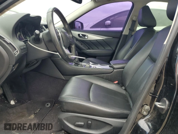 2020 Infiniti Q50 Luxe with VIN JN1EV7AP5LM200335, listed as a Copart auction lot 53086135 with 105,328 mi miles and Clean Title. Bid and sale history available at DreamBid. Image 7.