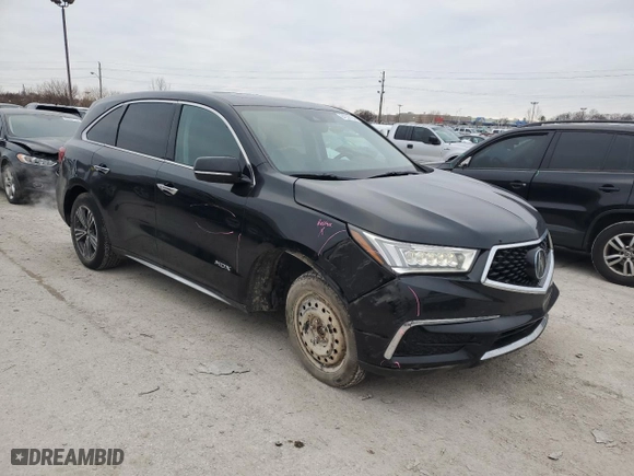 2018 Acura MDX with VIN 5J8YD4H39JL007740, listed as a Copart auction lot 84236104 with 123,133 mi miles and Salvage Title. Bid and sale history available at carsss.com. Image 4.