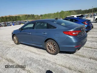 2015 Hyundai Sonata Sport with VIN 5NPE34AF0FH111974, listed as a Copart auction lot 52494565 with 153,108 mi miles and Clean Title. Bid and sale history available at carsss.com. Image 2.