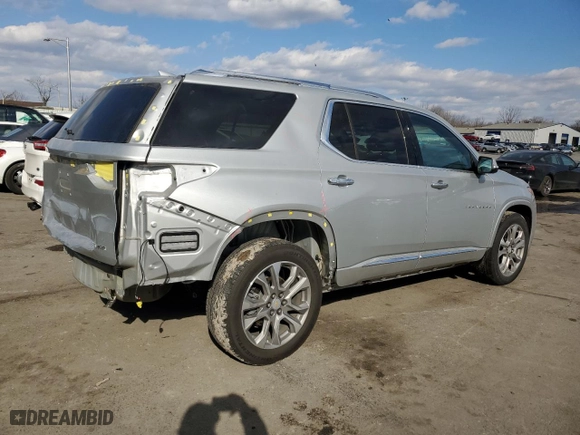 2021 Chevrolet Traverse Premier with VIN 1GNEVKKW5MJ248269, listed as a Copart auction lot 89350475 with 41,893 mi miles and Salvage Title. Bid and sale history available at carsss.com. Image 3.