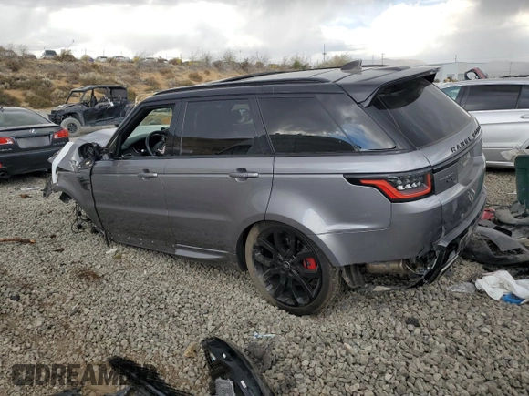 2021 Land Rover Range Rover Sport HSE Dynamic with VIN SALWR2SE3MA770139, listed as a Copart auction lot 74786894 with 33,704 mi miles and Salvage Title. Bid and sale history available at carsss.com. Image 2.