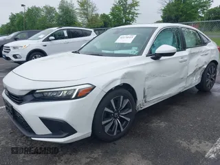 2022 Honda Civic EX with VIN JHMFE1F75NX009666, listed as a IAAI auction lot 42274513 with 25,290 mi miles and . Bid and sale history available at DreamBid. Image 2.