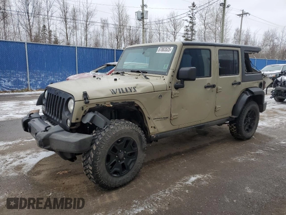 2018 Jeep Wrangler JK Unlimited Sport with VIN 1C4BJWDG8JL803235, listed as a Copart auction lot 87883525 with 275,489 mi miles and Salvage Title. Bid and sale history available at carsss.com. Image 1.