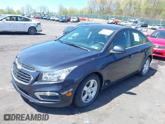 2015 Chevrolet Cruze LT with VIN 1G1PC5SB9F7248015, listed as a IAAI auction lot 42168471 with 76,544 mi miles and . Bid and sale history available at DreamBid. Image 2.