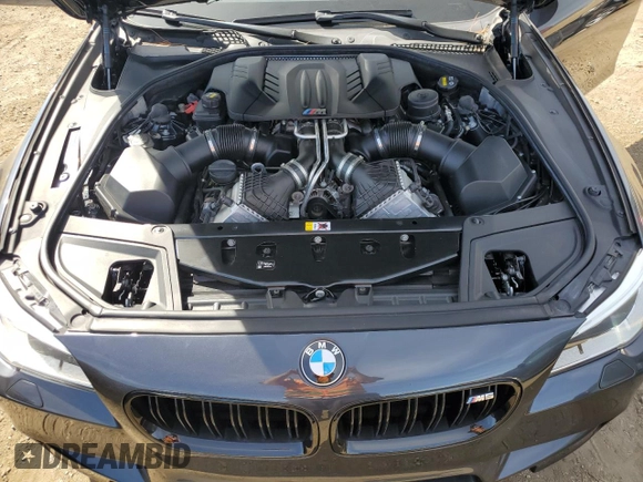 2016 BMW M5 with VIN WBSFV9C50GG343473, listed as a Copart auction lot 75559714 with 57,071 mi miles and Clean Title. Bid and sale history available at carsss.com. Image 11.