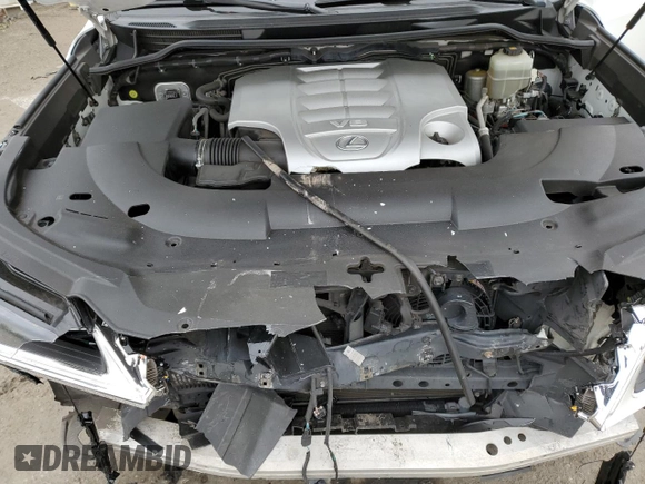 2017 Lexus LX with VIN JTJHY7AX7H4247677, listed as a Copart auction lot 80441714 with 76,656 mi miles and Salvage Title. Bid and sale history available at carsss.com. Image 12.