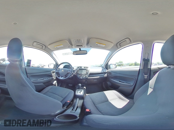 2017 Mitsubishi Mirage ES with VIN ML32F3FJ0HHF06424, listed as a Copart auction lot 61743935 with 120,854 mi miles and Salvage title. Bid and sale history available at DreamBid. Image 14.