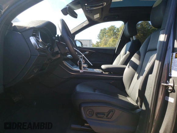 2023 Audi Q7 Premium Plus with VIN WA1LXBF75PD011646, listed as a Copart auction lot 75040644 with 13,347 mi miles and Salvage title. Bid and sale history available at DreamBid. Image 7.