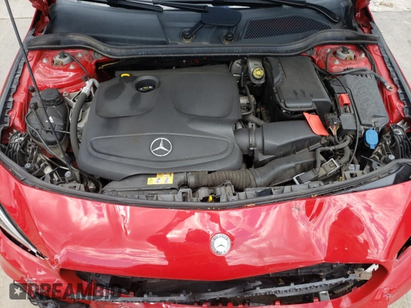 2017 Mercedes-Benz CLA 250 with VIN WDDSJ4GBXHN500370, listed as a Copart auction lot 45715552 with 46,798 mi miles and . Bid and sale history available at DreamBid. Image 7.