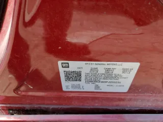 2023 Chevrolet Traverse Premier with VIN 1GNERKKW3PJ233231, listed as a Copart auction lot 53386585 with 33,075 mi miles and Salvage title. Bid and sale history available at DreamBid. Image 13.