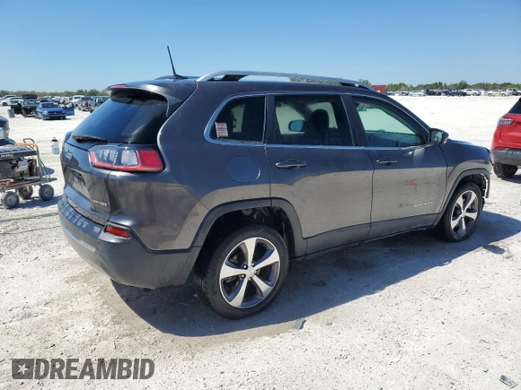 2020 Jeep Cherokee Limited with VIN 1C4PJLDB1LD504840, listed as a Copart auction lot 47295215 with 68,126 mi miles and Clean Title. Bid and sale history available at carsss.com. Image 3.