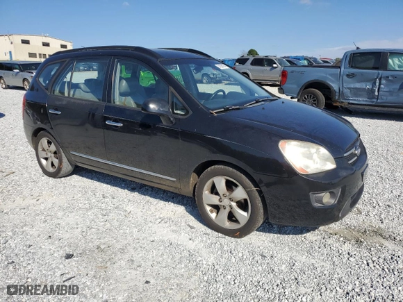 2007 Kia Rondo EX with VIN KNAFG526177042826, listed as a Copart auction lot 74536164 with 219,103 mi miles and Salvage Title. Bid and sale history available at carsss.com. Image 4.