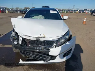 2015 Kia Optima SXL Turbo with VIN 5XXGR4A6XFG412013, listed as a IAAI auction lot 41960226 with 143,745 mi miles and . Bid and sale history available at DreamBid. Image 12.