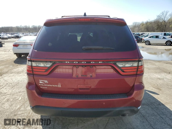 2015 Dodge Durango SXT with VIN 1C4RDJAG0FC114603, listed as a Copart auction lot 52016155 with 88,269 mi miles and Salvage Title. Bid and sale history available at DreamBid. Image 6.