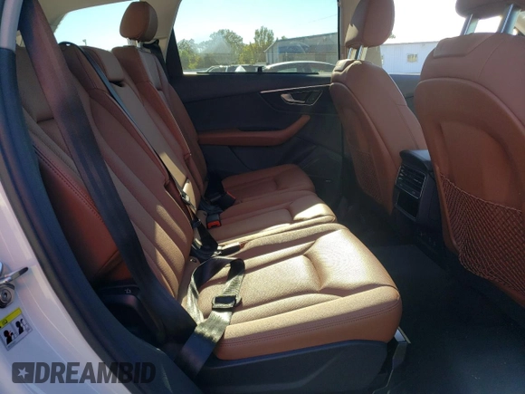 2020 Audi Q7 Premium Plus with VIN WA1LJAF72LD011187, listed as a Copart auction lot 64399252 with 32,573 mi miles and . Bid and sale history available at DreamBid. Image 6.