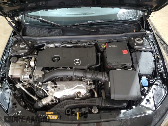 2022 Mercedes-Benz A 220 with VIN W1K3G4FBXNJ367908, listed as a Copart auction lot 58825145 with 14,848 mi miles and Salvage title. Bid and sale history available at DreamBid. Image 11.