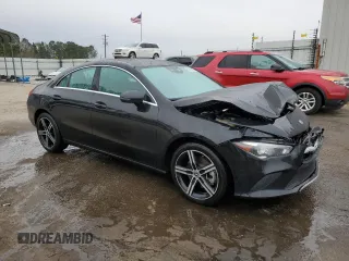 2020 Mercedes-Benz CLA 250 with VIN WDD5J4GB1LN021938, listed as a Copart auction lot 44419995 with 95,021 mi miles and Salvage Title. Bid and sale history available at DreamBid. Image 4.