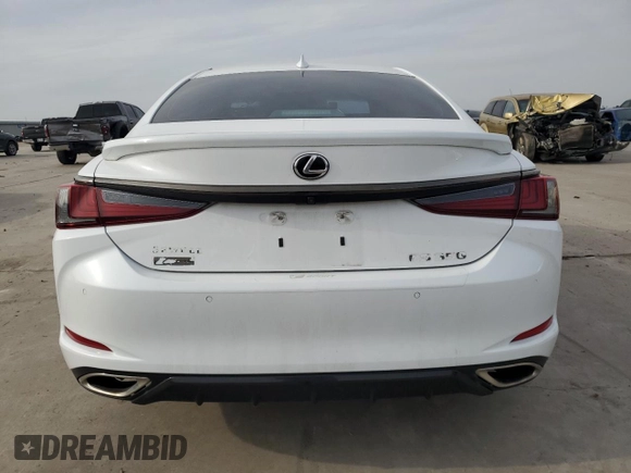 2021 Lexus ES with VIN 58AGZ1B19MU098304, listed as a Copart auction lot 44403435 with 55,016 mi miles and Salvage Title. Bid and sale history available at carsss.com. Image 6.