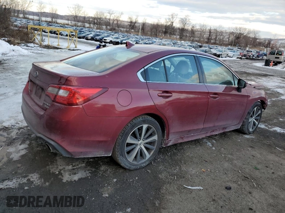 2018 Subaru Legacy Limited with VIN 4S3BNEN65J3004145, listed as a Copart auction lot 42129585 with 161,817 mi miles and Salvage Title. Bid and sale history available at carsss.com. Image 3.