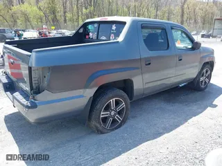 2009 Honda Ridgeline RTL with VIN 2HJYK16539H503533, listed as a IAAI auction lot 42040423 with 206,102 mi miles. Bid and sale history available at carsss.com. Image 4.