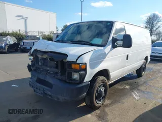 2012 Ford Econoline Cargo Commercial with VIN 1FTNE1EW4CDB18138, listed as a IAAI auction lot 41416843 with 285,734 mi miles and . Bid and sale history available at carsss.com. Image 19.