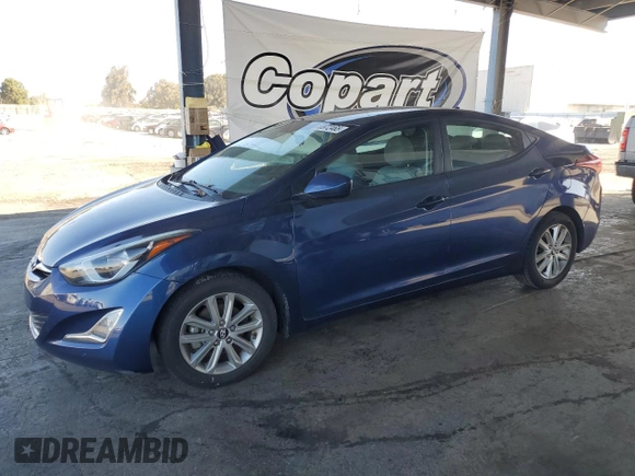 2015 Hyundai Elantra SE z VIN 5NPDH4AE7FH626393, wystawiony jako Copart lot #58972465 z przebiegiem 152 854 mil mil oraz Czysty tytuł • Clean title. Historia ofert i sprzedaży dostępna na DreamBid. Obrazek 1.