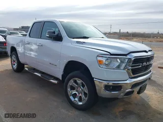 2019 Ram 1500 Big Horn/Lone Star with VIN 1C6SRFBT9KN915922, listed as a IAAI auction lot 41554134 with 103,253 mi miles. Bid and sale history available at carsss.com. Image 1.
