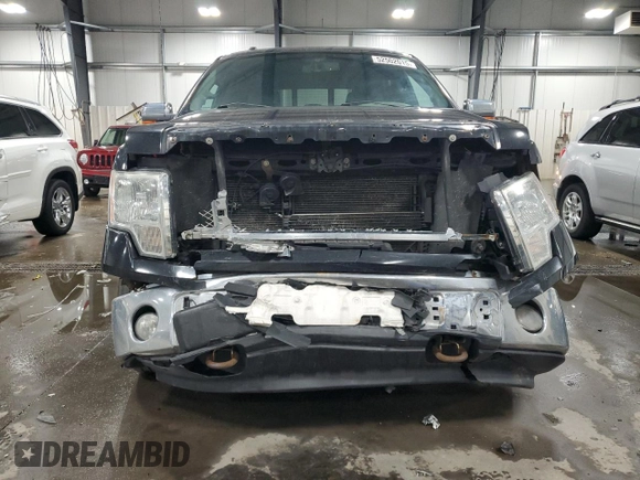 2012 Ford F-150 XL with VIN 1FTFW1ET8CFA13985, listed as a Copart auction lot 52502015 with 294,118 mi miles and Salvage Title. Bid and sale history available at DreamBid. Image 5.