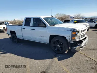 2015 Chevrolet Silverado 1500 LT with VIN 1GCRCRECXFZ223432, listed as a Copart auction lot 50058405 with 132,215 mi miles and Salvage Title. Bid and sale history available at carsss.com. Image 4.