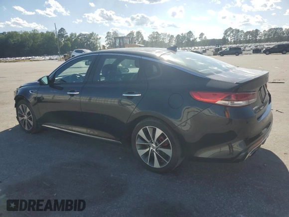 2016 Kia Optima SXL Turbo with VIN 5XXGV4L2XGG020446, listed as a Copart auction lot 58127025 with 66,019 mi miles and Salvage title. Bid and sale history available at DreamBid. Image 2.