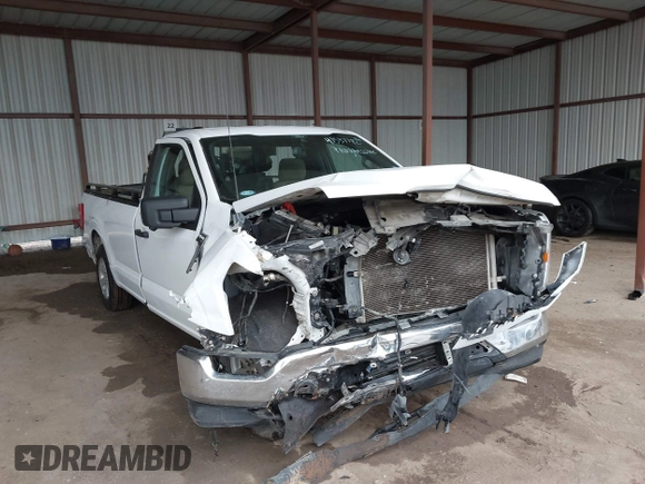 2022 Ford F-150 XL with VIN 1FTMF1CP0NKD88843, listed as a IAAI auction lot 41537782 with 115,316 mi miles. Bid and sale history available at carsss.com. Image 1.