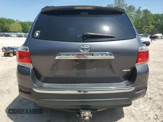 2012 Toyota Highlander Limited with VIN 5TDDK3EH5CS157343, listed as a Copart auction lot 54946205 with 146,654 mi miles and Salvage title. Bid and sale history available at DreamBid. Image 6.