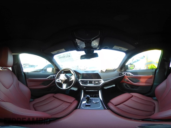 2023 BMW 4 Series M440i with VIN WBA63AW02PFN40551, listed as a IAAI auction lot 41230910 with 23,526 mi miles and . Bid and sale history available at DreamBid. Image 18.
