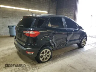2020 Ford EcoSport SE with VIN MAJ6S3GL8LC335537, listed as a Copart auction lot 53673165 with 55,313 mi miles and Salvage Title. Bid and sale history available at DreamBid. Image 3.