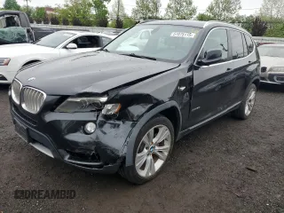 2012 BMW X3 35i z VIN 5UXWX7C57CL736313, wystawiony jako Copart lot #57075115 z przebiegiem 182 452 mil mil oraz Szkody całkowita. Historia ofert i sprzedaży dostępna na DreamBid. Obrazek 1.