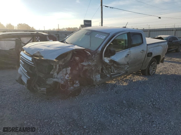 2017 GMC Canyon 2WD SLT with VIN 1GTG5DE14H1251604, listed as a Copart auction lot 83891814 with 0 mi miles and Salvage Title. Bid and sale history available at carsss.com. Image 1.