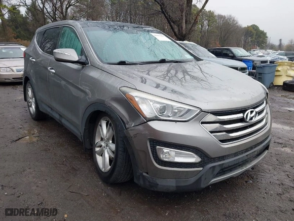 2013 Hyundai Santa Fe 2.0T Sport with VIN 5XYZWDLA3DG050022, listed as a IAAI auction lot 41957421 with 196,348 mi miles. Bid and sale history available at carsss.com. Image 1.